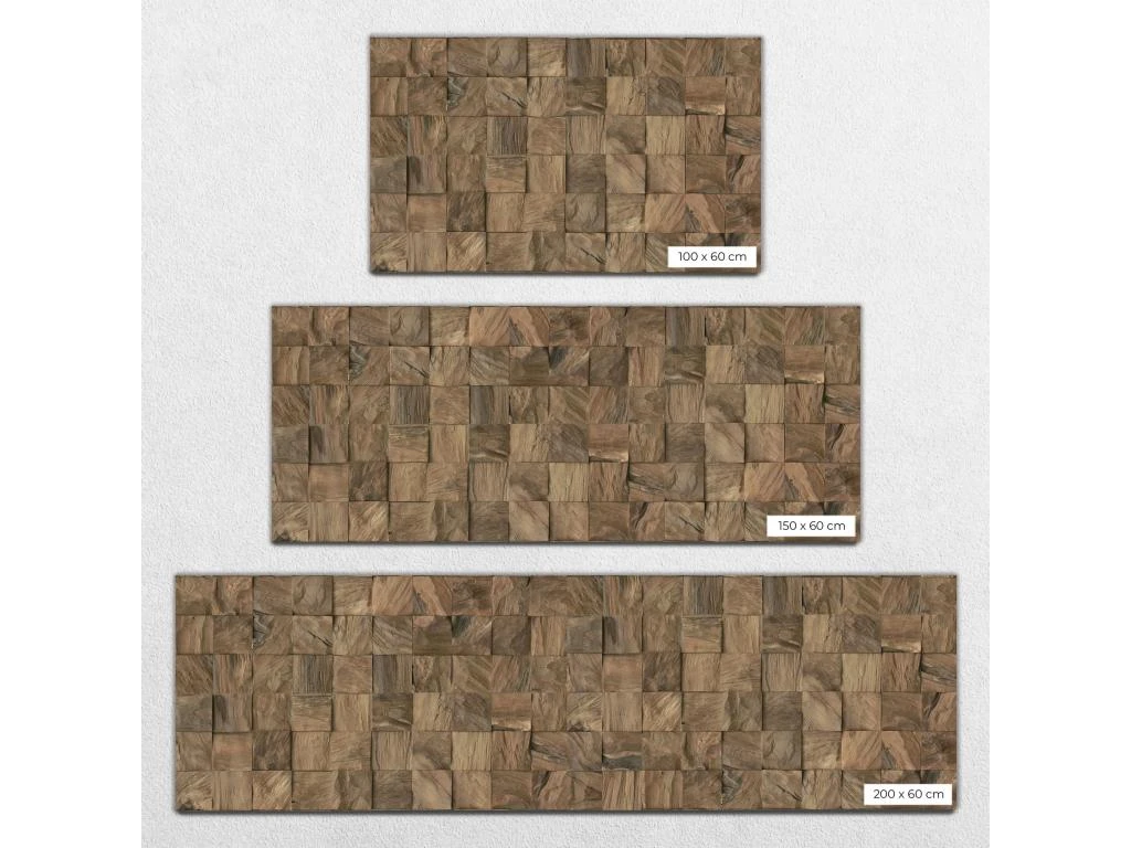 Tête De Lit Mauro 100x60 Cm, Imitation Bois, MDF Avec Imprimé Réaliste 6 Tête De Lit Mauro 100x60 Cm, Imitation Bois, MDF Avec Imprimé Réaliste – Image 4