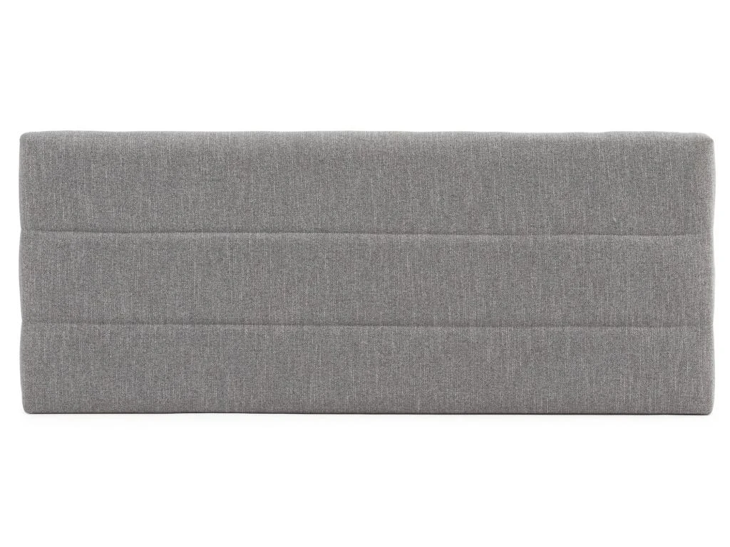 Tête De Lit Tapissée Miconos 150x60 Cm Couleur Gris, 8 Cm D'épaisseur 4 Tête De Lit Tapissée Miconos 150x60 Cm Couleur Gris, 8 Cm D'épaisseur – Image 2