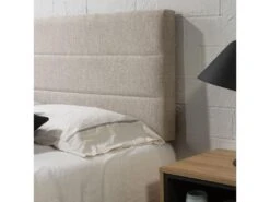 Tête De Lit Tapissée Miconos 140x60 Cm Couleur Beige, 8 Cm D'épaisseur 10 Tête De Lit Tapissée Miconos 140x60 Cm Couleur Beige, 8 Cm D'épaisseur -Meubles Soldes Boutique tete de lit et pont de lit 10756221