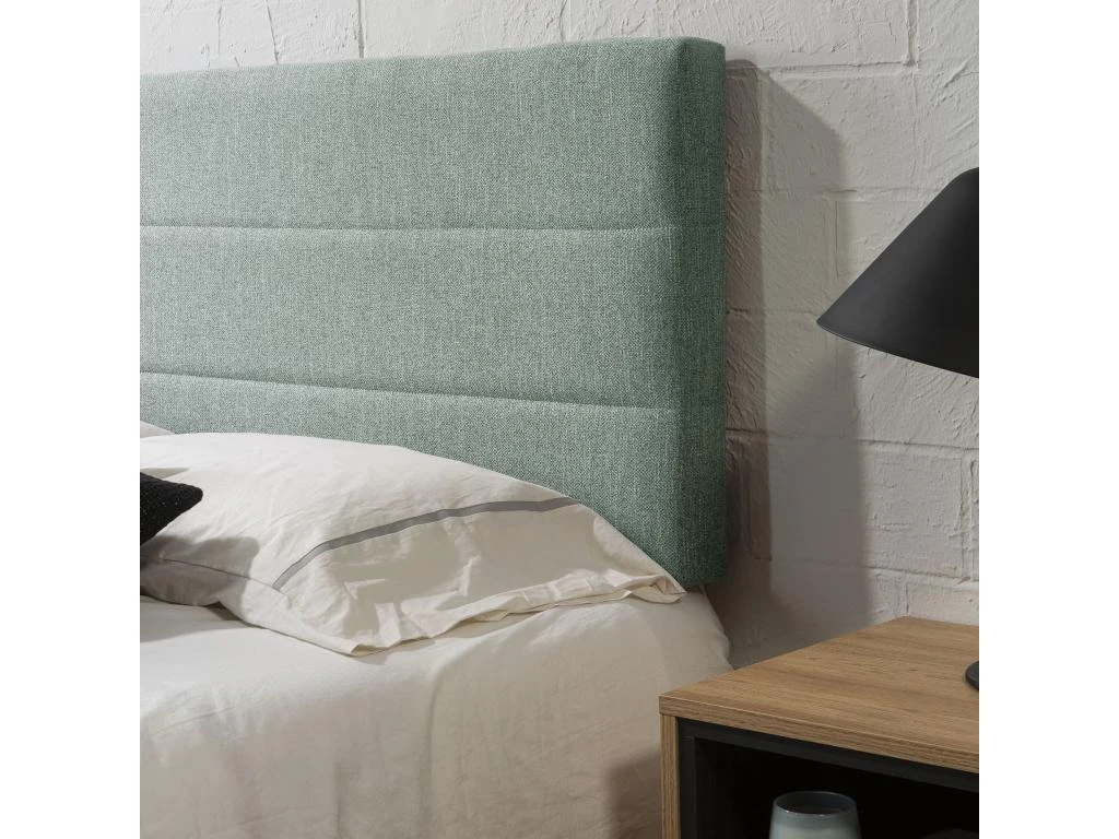 Tête De Lit Tapissée Miconos 140x60 Cm Couleur Vert, 8 Cm D'épaisseur 6 Tête De Lit Tapissée Miconos 140x60 Cm Couleur Vert, 8 Cm D'épaisseur – Image 4
