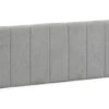 Tête De Lit Tapissée Creta 160x60 Cm Couleur Gris, 8 Cm D'épaisseur