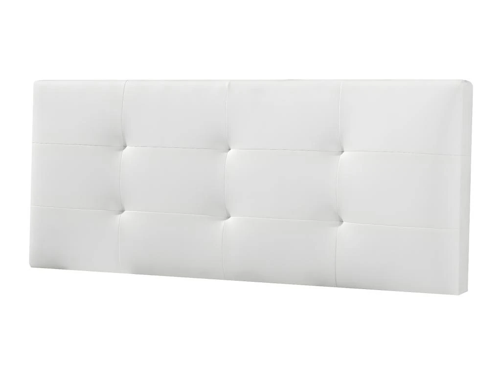 Tête De Lit Carla 150x60 Cm Blanc, Rembourrée De Mousse 3 Tête De Lit Carla 150x60 Cm Blanc, Rembourrée De Mousse