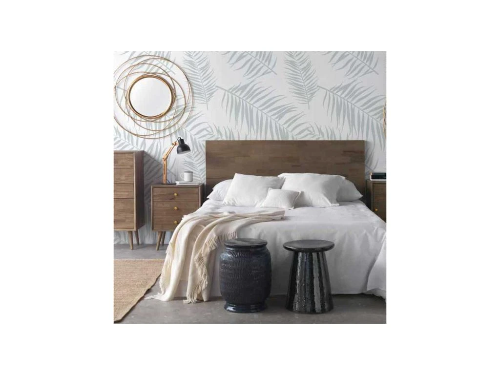 Tête De Lit 145 Cm Bois Naturel - LEONARD 4 Tête De Lit 145 Cm Bois Naturel - LEONARD – Image 2