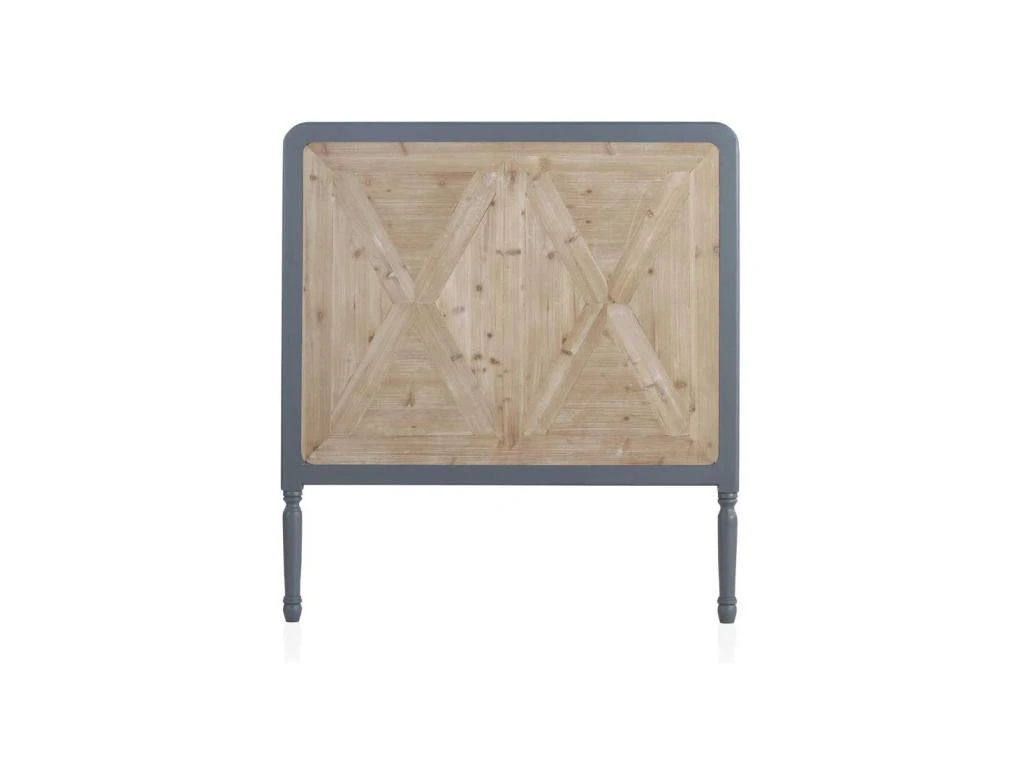 Tête De Lit 110 Cm Bois/Gris - ANNETTE 5 Tête De Lit 110 Cm Bois/Gris - ANNETTE – Image 3