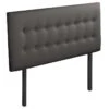 BELLECOUR LITERIE | Tête De Lit Capitonnée MARGOT 180x60 Cm | Coloris Gris Anthracite