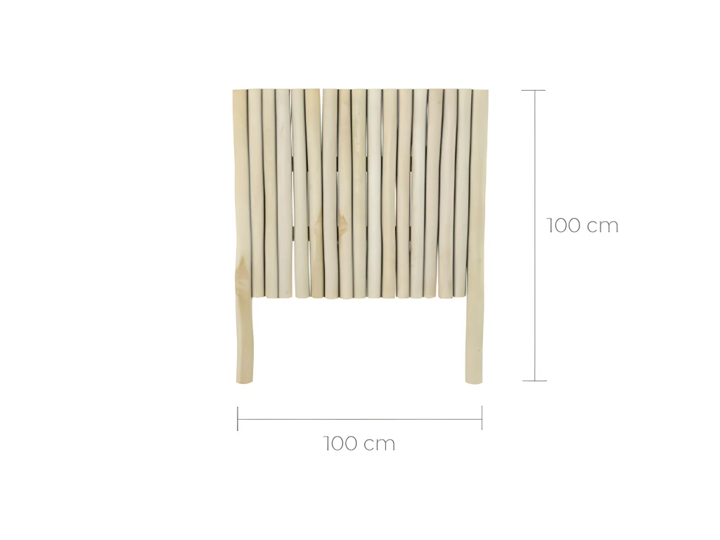 Tête De Lit Imani 90 Cm En Branche De Teck 4 Tête De Lit Imani 90 Cm En Branche De Teck – Image 2