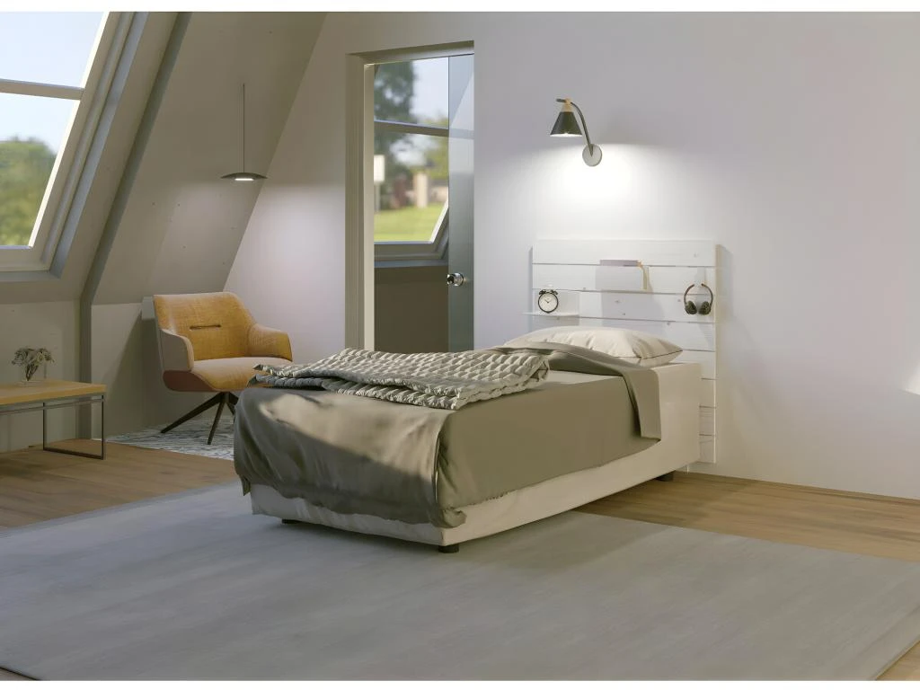 Tête De Lit Enfant Joan Blanc 4 Tête De Lit Enfant Joan Blanc – Image 2