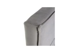 Tête De Lit Tapissée 180 Cm Tissu Gris - YOLANDA -Meubles Soldes Boutique tete de lit et pont de lit 17627359