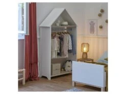 Tête De Lit Cabane Blanc/Bois - CIEL 12 Tête De Lit Cabane Blanc/Bois - CIEL -Meubles Soldes Boutique tete de lit et pont de lit 17627459