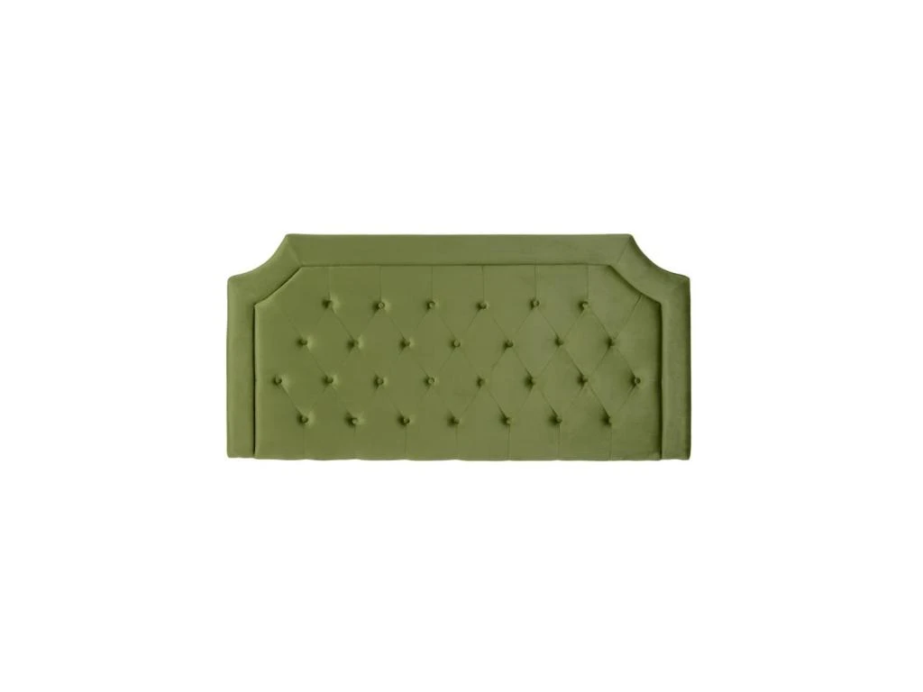 Tête De Lit Capitonnée 160 Cm Velours Vert - MAILLA 3 Tête De Lit Capitonnée 160 Cm Velours Vert - MAILLA