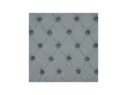 Tête De Lit Tapissée 109 Cm Bois/Tissu Gris Bleu - PINADA -Meubles Soldes Boutique tete de lit et pont de lit 17627533