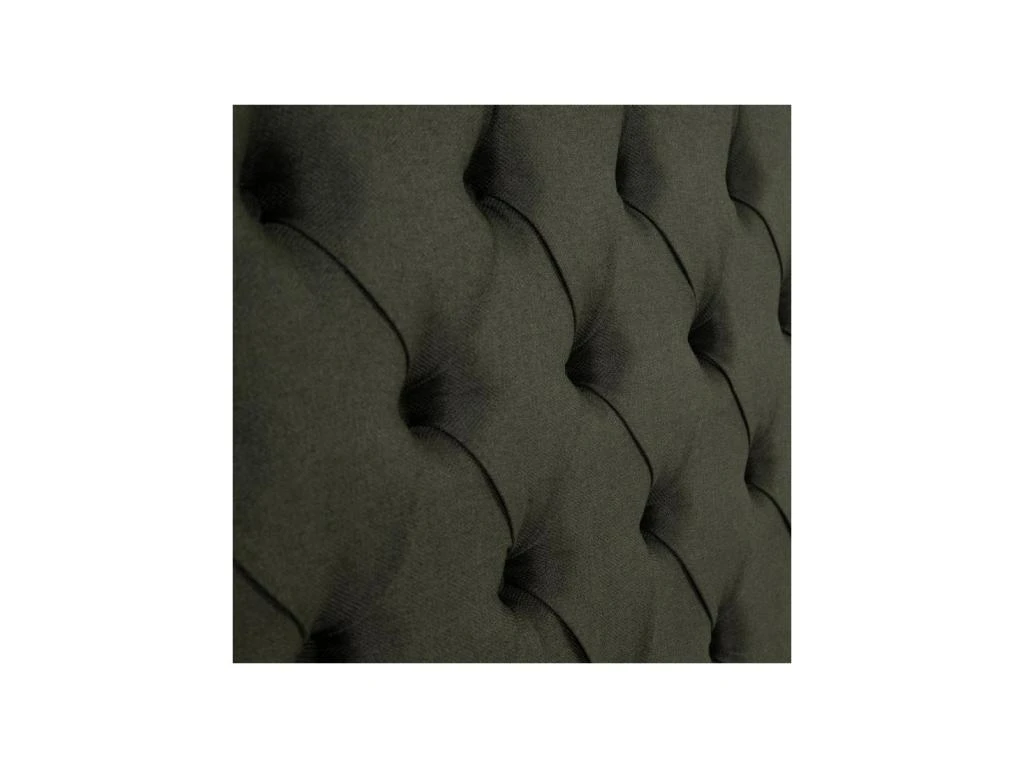 Tête De Lit Tapissée 185 Cm Bois/Tissu Vert Foncé - PINADA 7 Tête De Lit Tapissée 185 Cm Bois/Tissu Vert Foncé - PINADA – Image 5