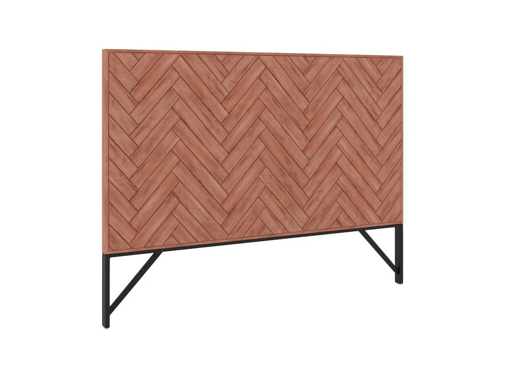 Tête De Lit 170 Cm - Bois D'acacia Et Métal - Naturel Et Noir - VEDILA 6 Tête De Lit 170 Cm - Bois D'acacia Et Métal - Naturel Et Noir - VEDILA – Image 4