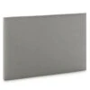Tête De Lit Aura Recouverte De Tissu Gris Clair 90x60 Cm -Meubles Soldes Boutique tete de lit et pont de lit 18813509