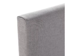 Tête De Lit Aura Recouverte De Tissu Gris Clair 90x60 Cm -Meubles Soldes Boutique tete de lit et pont de lit 18813513