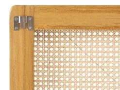 Tête De Lit En Cannage 160 Cm - Teck Et Rotin - Naturel - CELAYA II -Meubles Soldes Boutique tete de lit et pont de lit 19395399