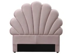 Tête De Lit Coquillage - 120 Cm - Velours - Rose - MOANA 7 Tête De Lit Coquillage - 120 Cm - Velours - Rose - MOANA -Meubles Soldes Boutique tete de lit et pont de lit 19609471