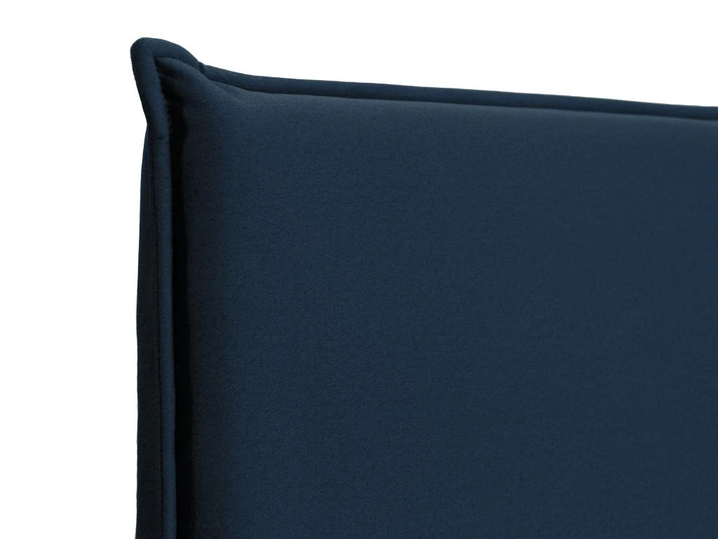 Tête De Lit 160 Cm - Velours - Bleu Nuit - AMBRILIA 7 Tête De Lit 160 Cm - Velours - Bleu Nuit - AMBRILIA – Image 5