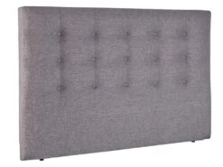 Tête De Lit Prestige Piqué Argenté 200 - Epeda