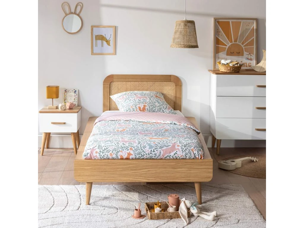 Tête De Lit SMOOTHCLOUD 90 Cm En Cannage Et Bois Naturel 4 Tête De Lit SMOOTHCLOUD 90 Cm En Cannage Et Bois Naturel – Image 2