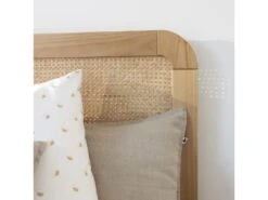Tête De Lit SMOOTHCLOUD 90 Cm En Cannage Et Bois Naturel 11 Tête De Lit SMOOTHCLOUD 90 Cm En Cannage Et Bois Naturel -Meubles Soldes Boutique tete de lit et pont de lit 22889819