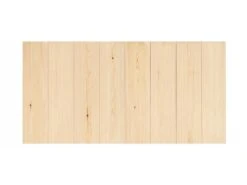 Tête De Lit En Bois Flandes II Naturel 80x60cm