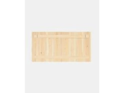 Tête De Lit En Bois Flandes II Naturel 80x60cm -Meubles Soldes Boutique tete de lit et pont de lit 8829173