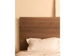 Tête De Lit En Bois Chêne Foncé 150x80cm -Meubles Soldes Boutique tete de lit et pont de lit 8829563