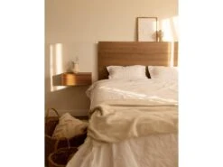 Tête De Lit En Bois Chêne Foncé 105x80cm -Meubles Soldes Boutique tete de lit et pont de lit 8829883