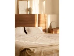 Tête De Lit En Bois Chêne Foncé 105x80cm -Meubles Soldes Boutique tete de lit et pont de lit 8829885