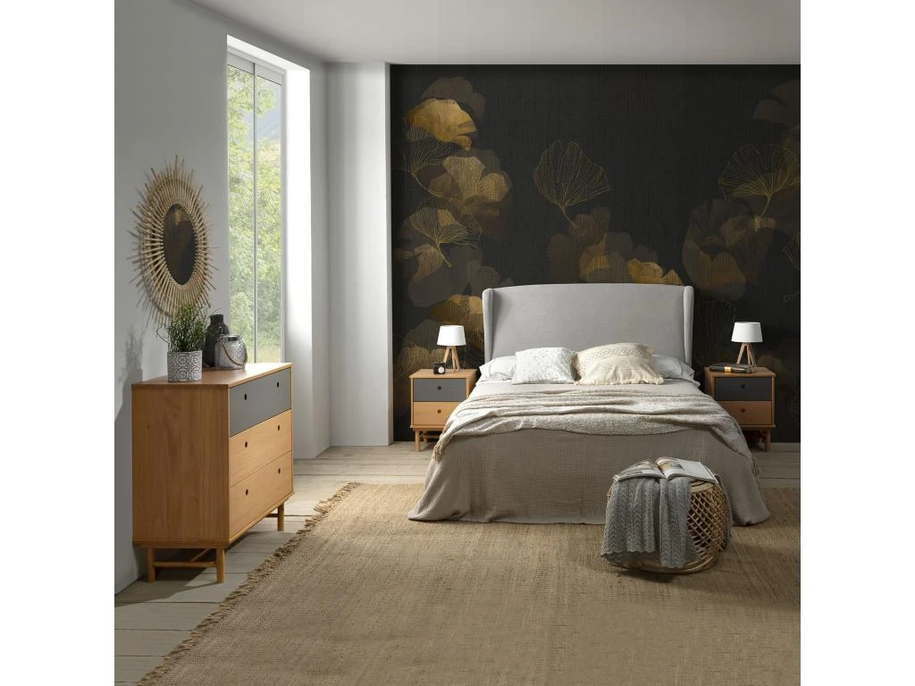 Tête De Lit Tapissée Munich Oreiller 140x60 Cm Couleur Gris 7 Tête De Lit Tapissée Munich Oreiller 140x60 Cm Couleur Gris – Image 5