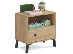 Ensemble Chambre à Coucher Complète Adulte Coloris Chêne Doré ( Armoire + Commode Rangement + 2 Chevets + Tête De Lit ) 11 Ensemble Chambre à Coucher Complète Adulte Coloris Chêne Doré ( Armoire + Commode Rangement + 2 Chevets + Tête De Lit ) -Meubles Soldes Boutique tete de lit et pont de lit 9406087