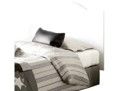 Tête De Lit Enfant Coloris Blanc - Hauteur 80 X Longueur 100 X Profondeur 1.6 Cm