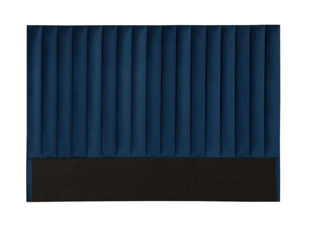 Tête De Lit Coutures Verticales SARAH - 170 Cm - Velours - Bleu Nuit 6 Tête De Lit Coutures Verticales SARAH - 170 Cm - Velours - Bleu Nuit – Image 4