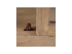 Vitrine 4 étagères Bois De Mindi Naturel - NILAI -Meubles Soldes Boutique vitrine 17626165